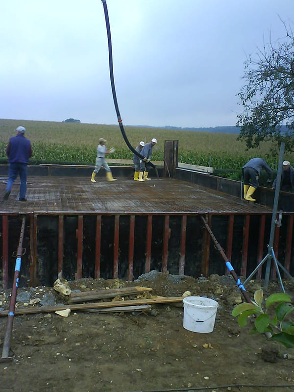 Historie Wörle: Hallenbau 2