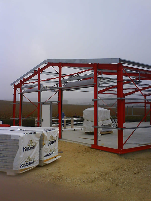 Historie Wörle: Hallenbau 4