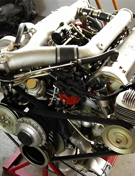 Motorinstandsetzung Mercedes Oldtimer | Wörle Fahrzeugtechnik