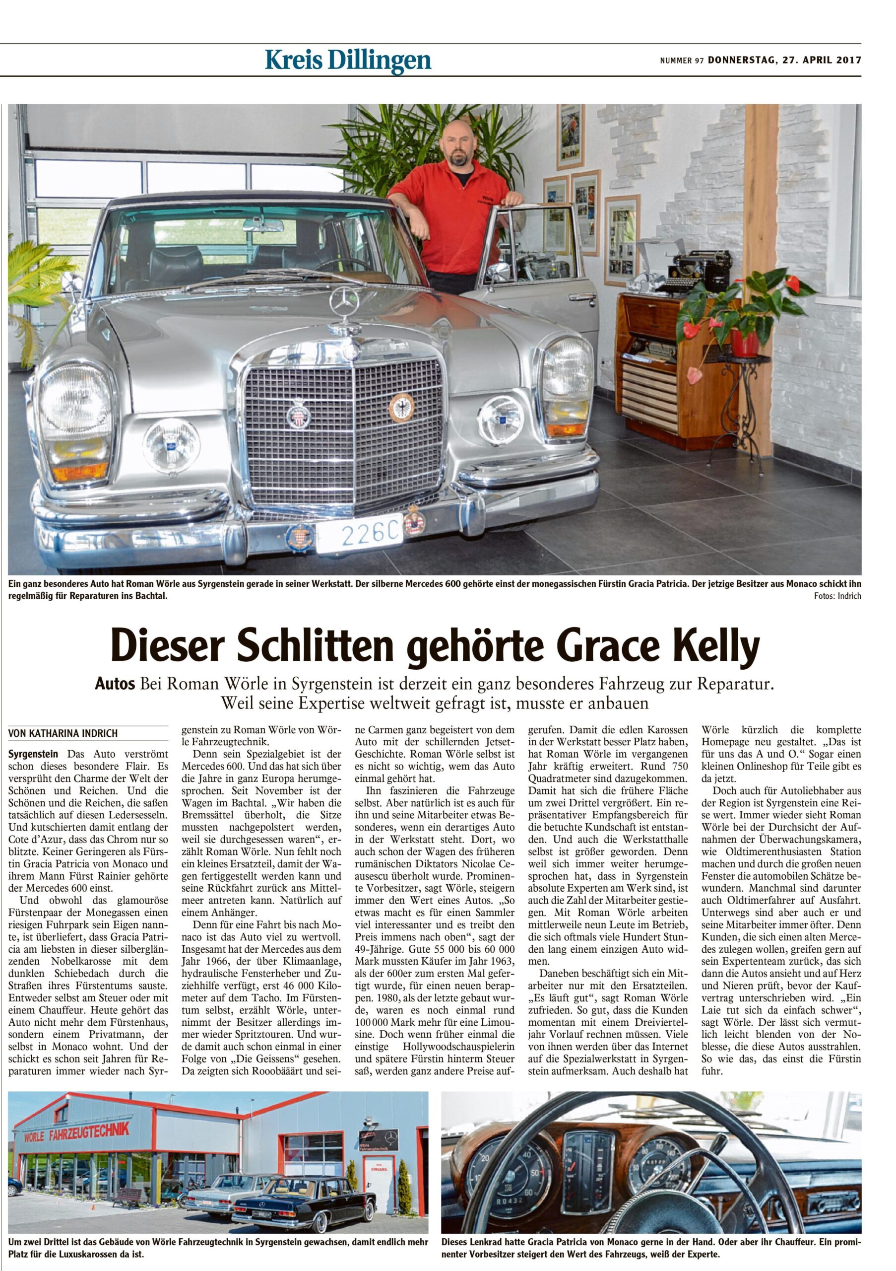 Beitrag in der Donau Zeitung 2