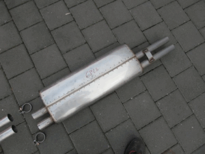 Stainless steel exhaust system - Image 1